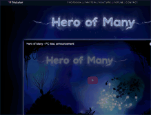 Tablet Screenshot of heroofmany.com